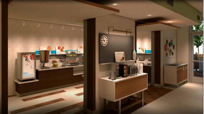 米勒斯堡智选假日套房酒店 外观 照片